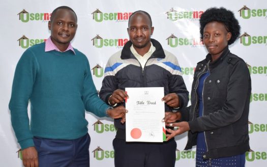 Plot with Title Deed Gifted a Man as Valentine Gift