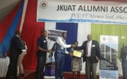 Reuben Kimani bags the coveted 2018 JKUAT Alumni Achievement Award