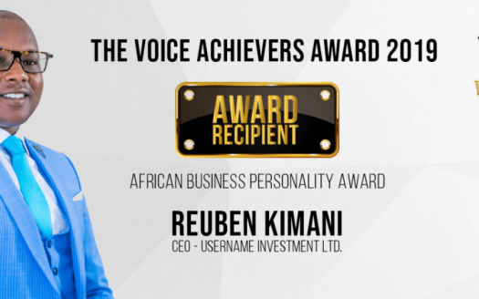 CEO of Username Investment Company set to receive Prestigious Award