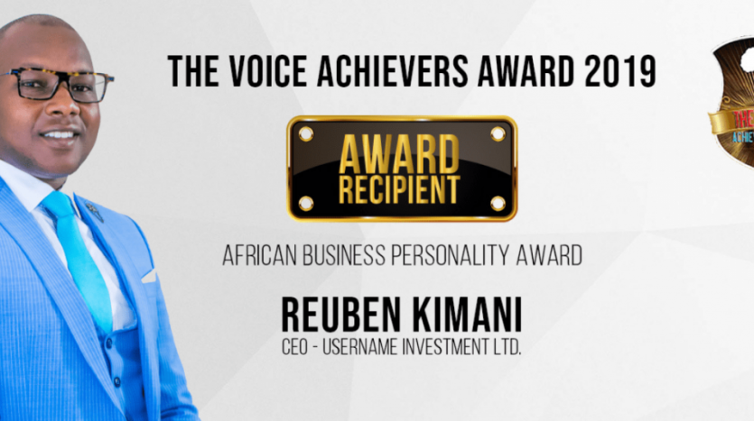 CEO of Username Investment Company set to receive Prestigious Award