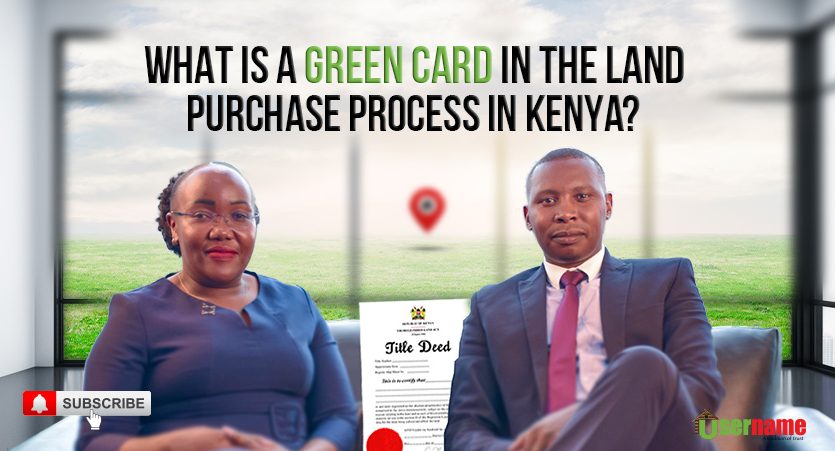 What Is a Green Card in the Land Purchase Process in Kenya?